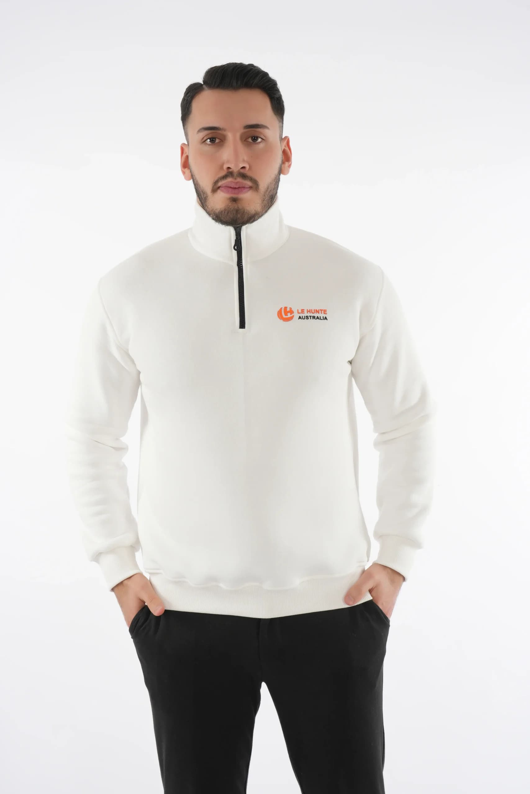 Half-Zip Sweater Men