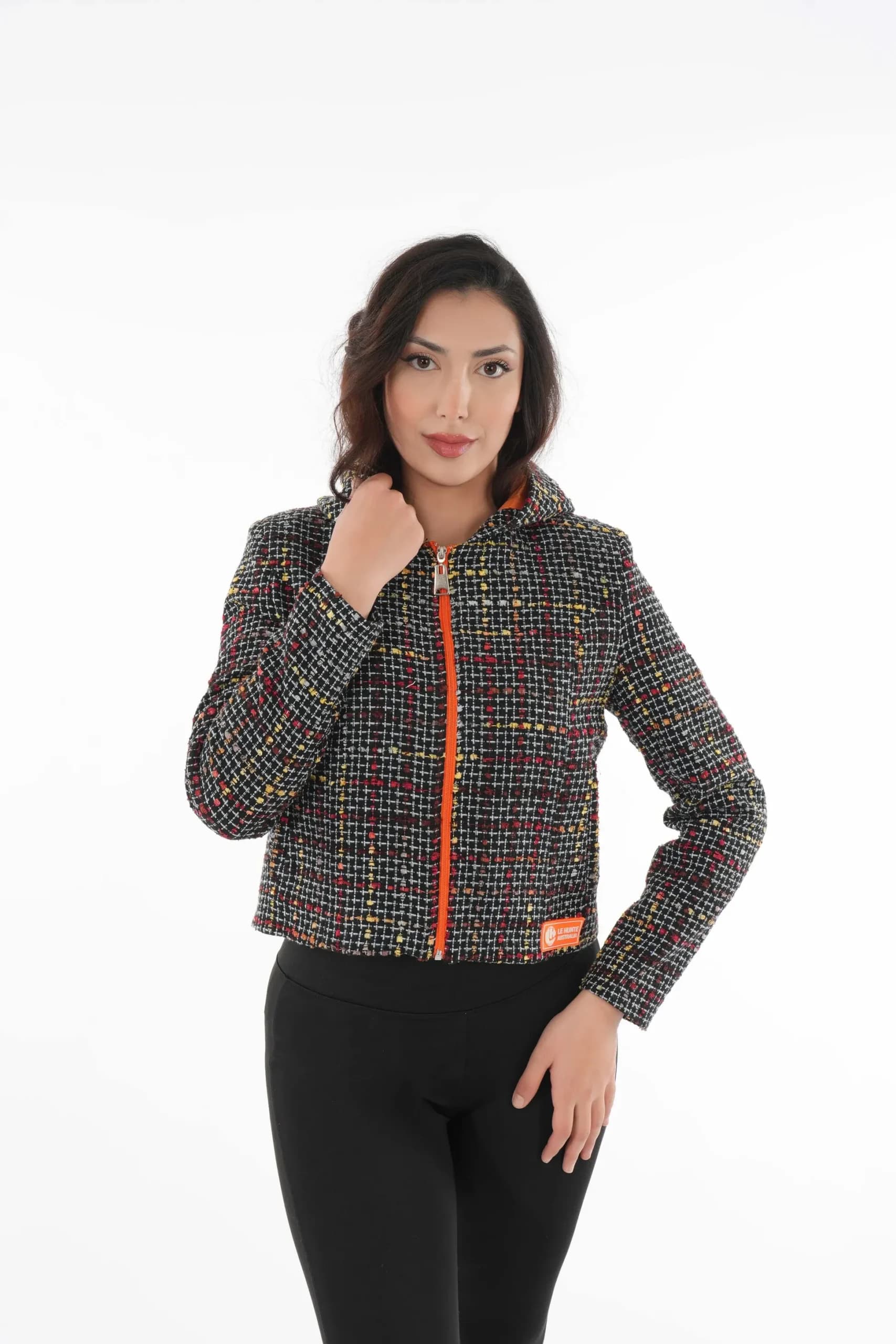 Cropped Tweed Jacket