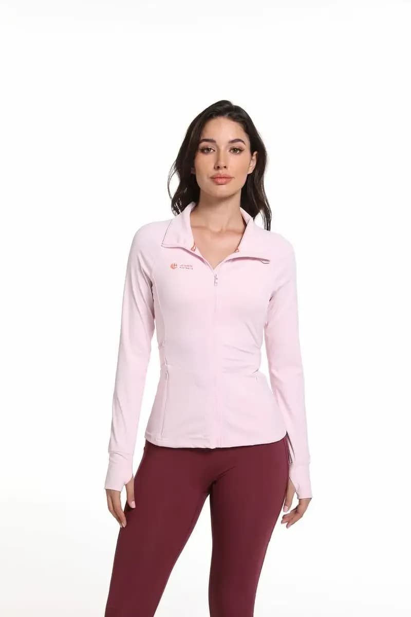 Performance Zip-Up Sports Jacket - Long Sleeve Activewear