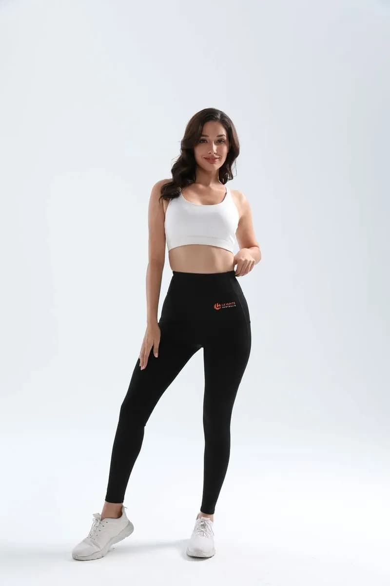 Leggings with Small Logo Women