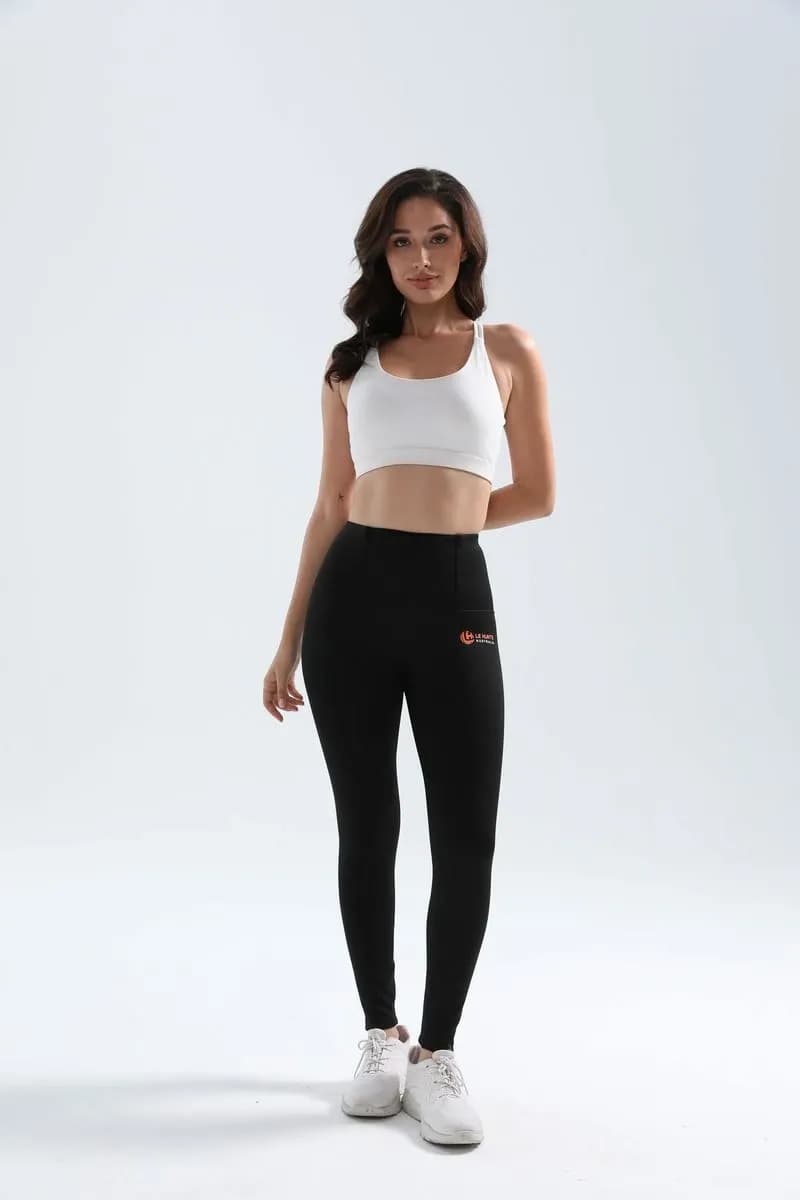 Winter Leggings with Small Logo Women