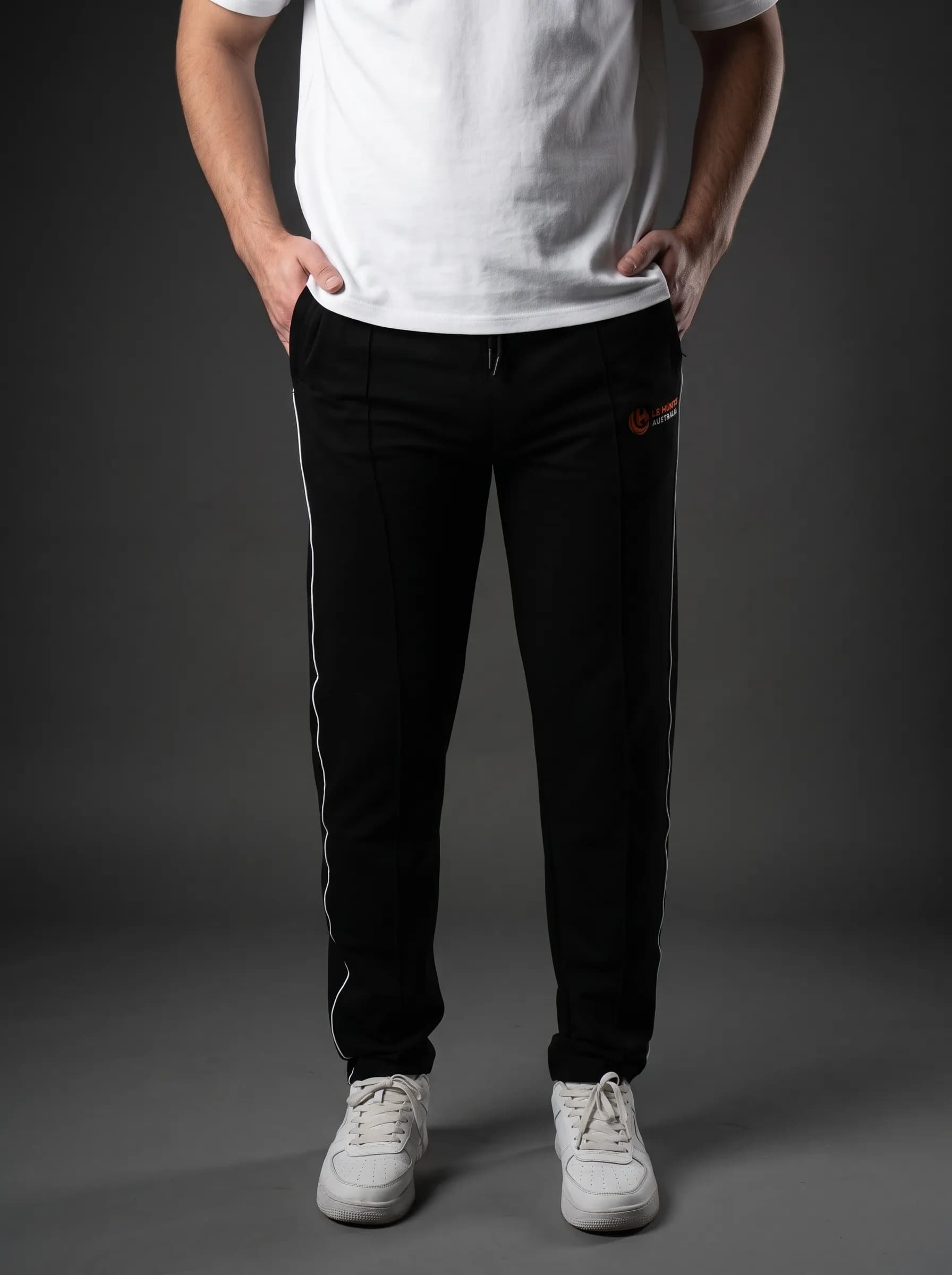 Straight-Leg Sweatpants Men