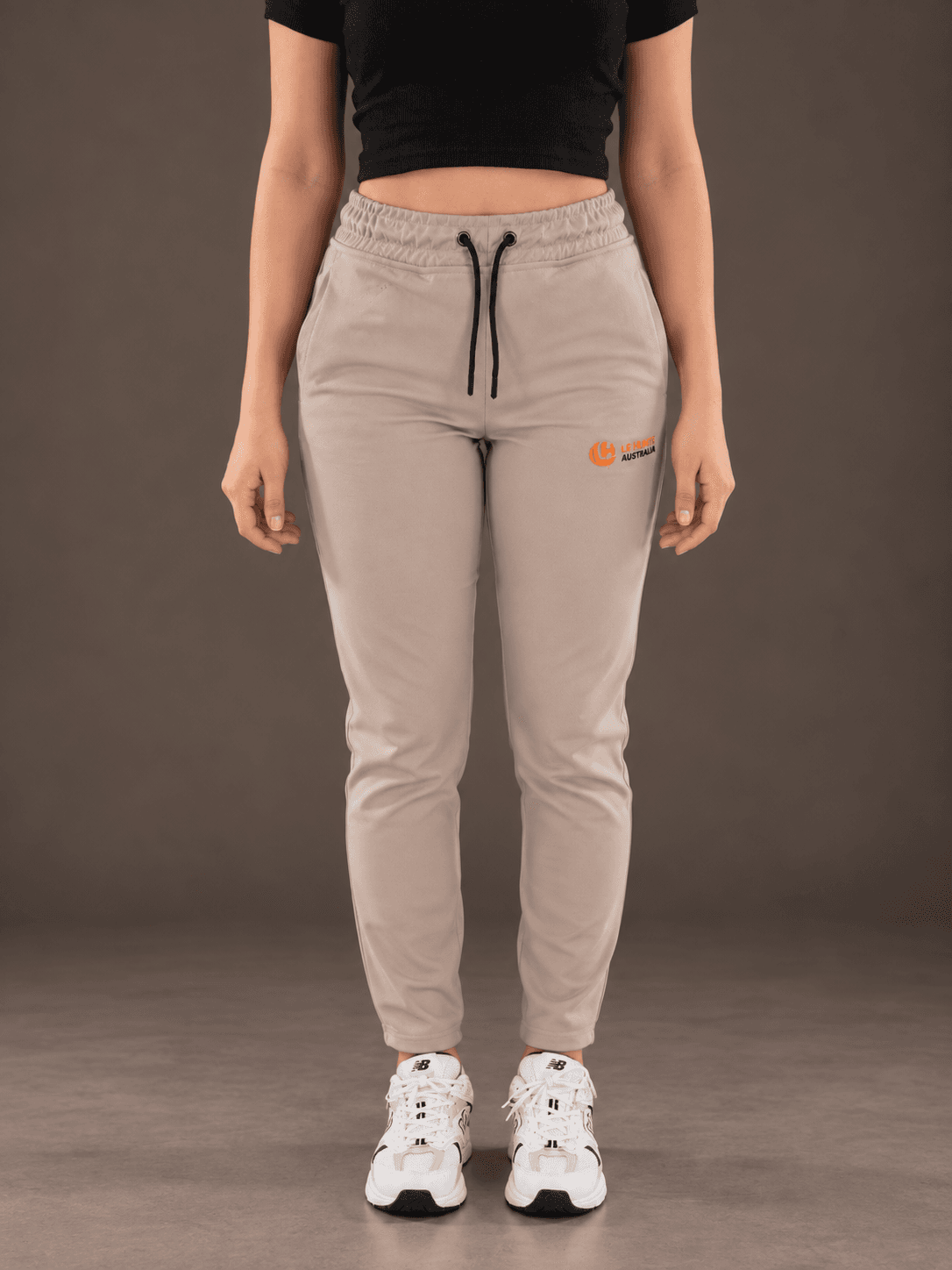 Pique Drawstring Trouser - Tapered Pant