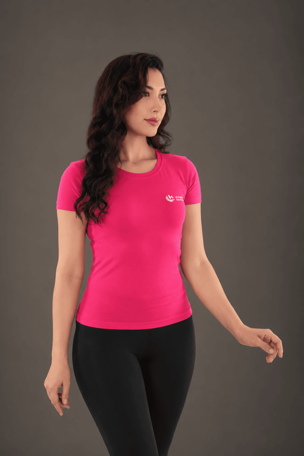 Signature Logo Slim Fit Tee - Crew Neck Short Sleeve Top
