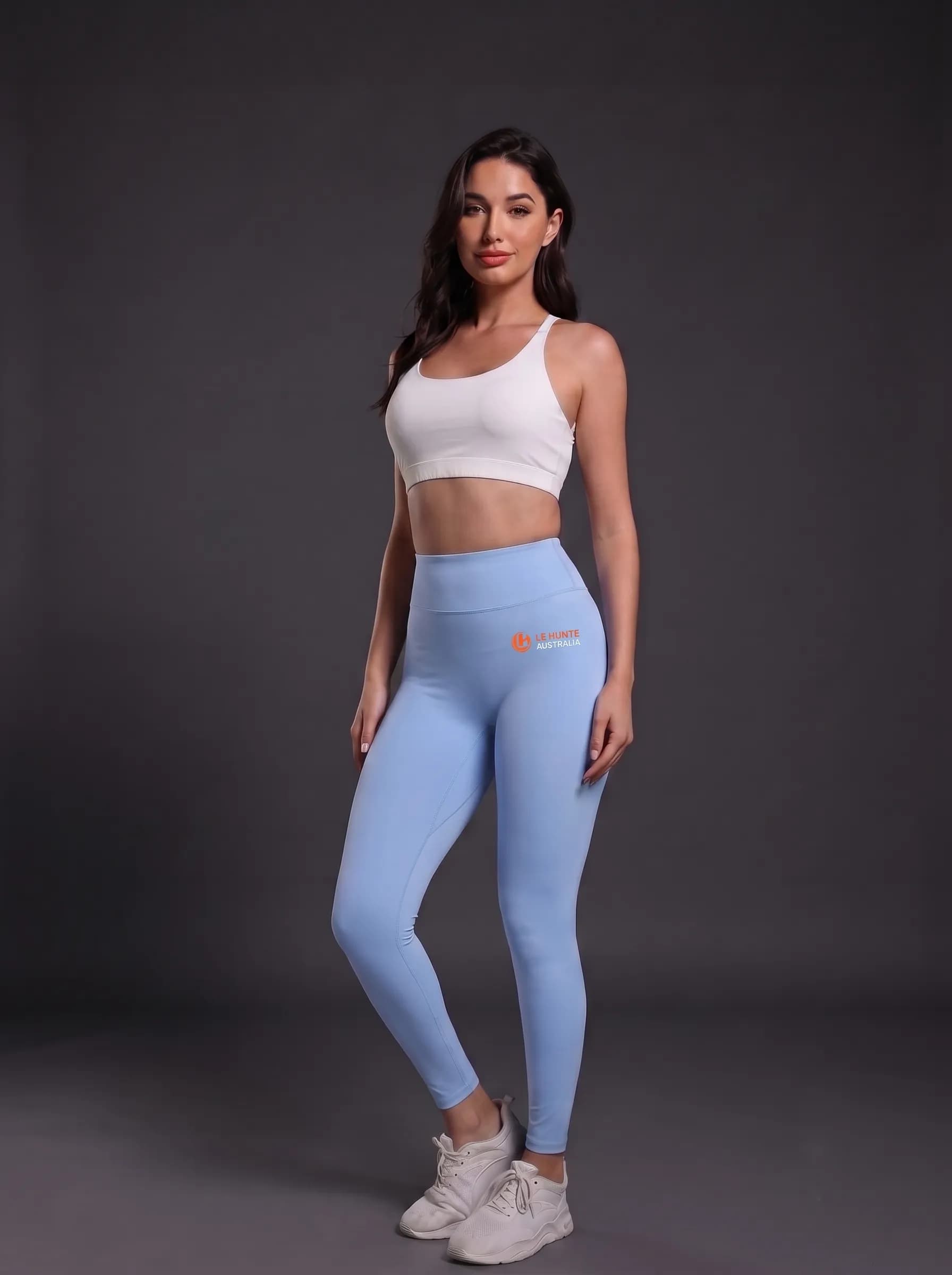 Signature Logo High-Rise Leggings - Activewear Bottoms
