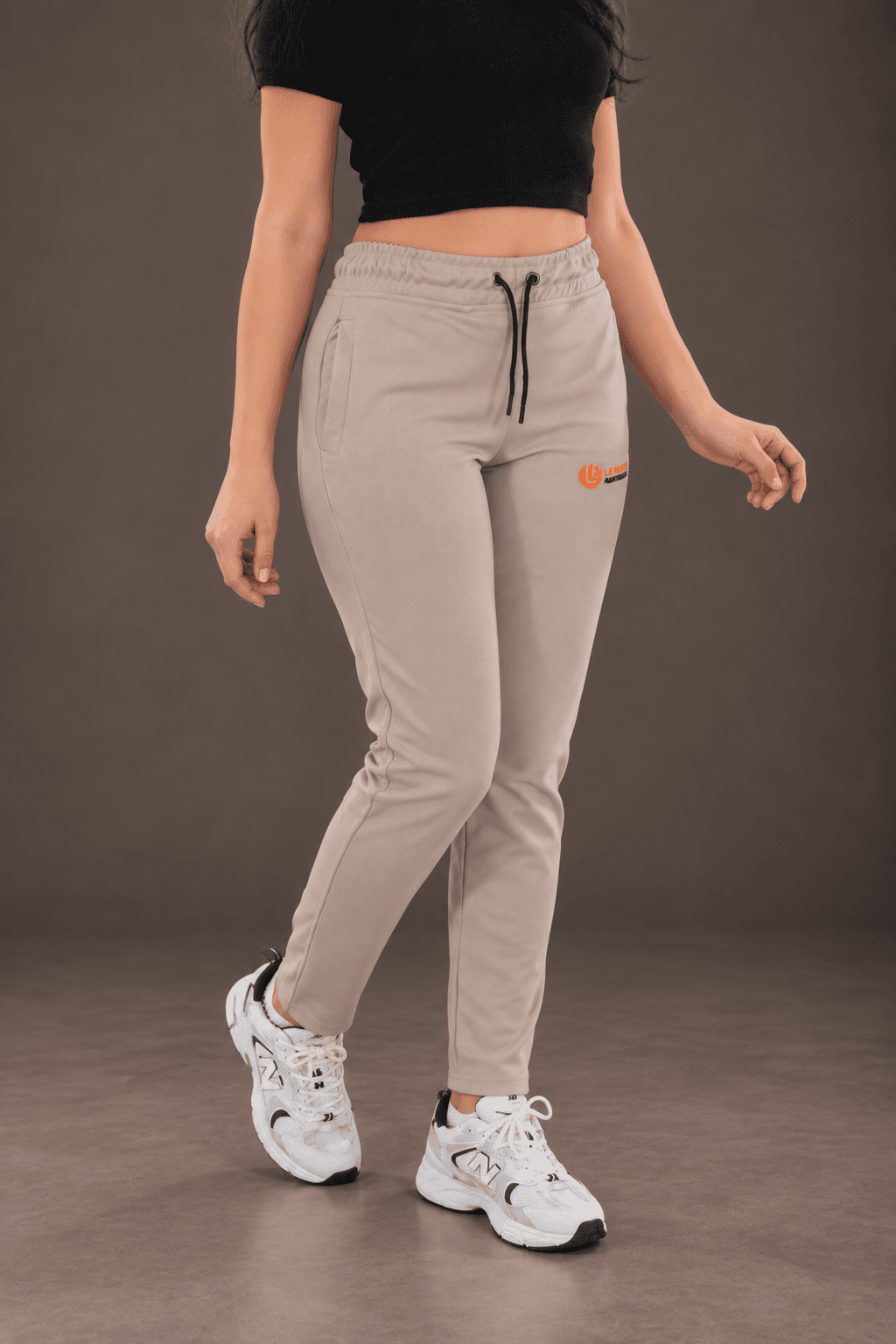 Pique Drawstring Trouser - Tapered Pant