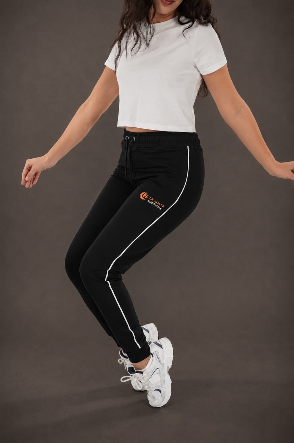 Contrast Stripe Slim Jogger - Sweatpants Bottoms